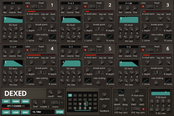 Free Yamaha Dx 7 Patch Editor Virtual Synthesizer Synthtopia