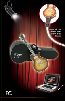 Guitar flash drive