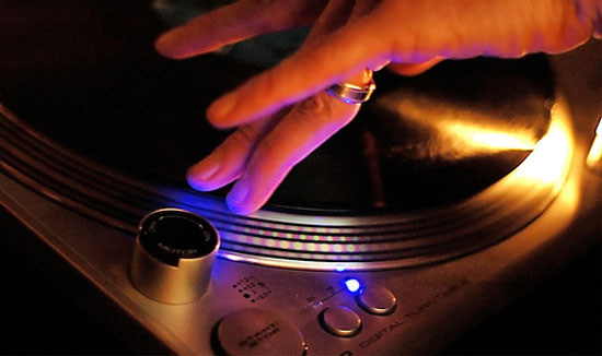 DJ vinyl lp