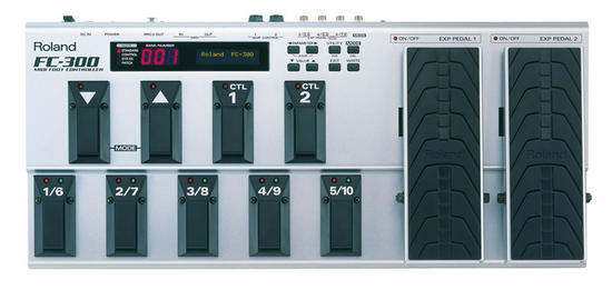 Roland FC 300 MIDI foot controller