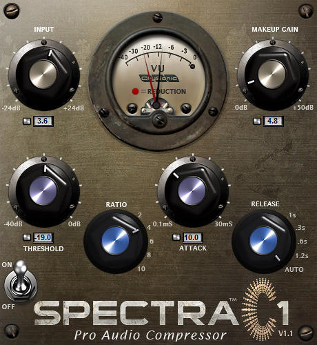 Crysonic Announces Immediate Availability of Spectra C1 Vintage Compressor VST Plug-In