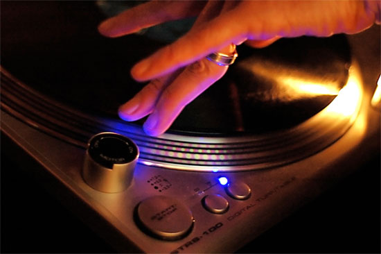 Spinning vinyl