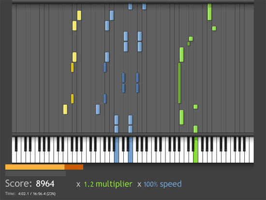 Synthesia Like Guitar Hero For Keyboardists, Except That Guitar Hero Is A Lot Cooler