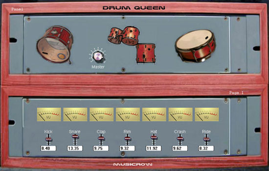 Musicrow Releases Drum Queen VST Instrument