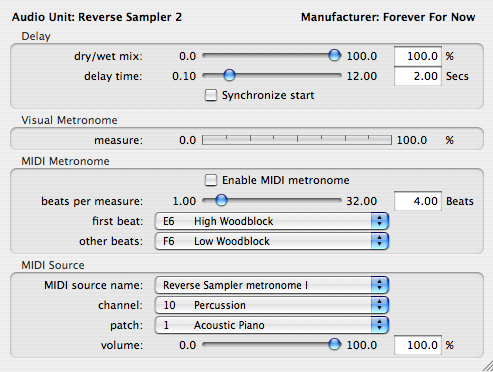 reverse sampler