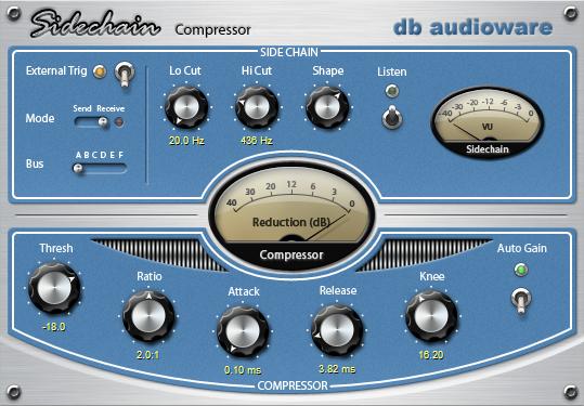 db audioware sidechain compressor