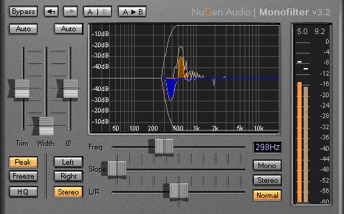 NuGen Audio Updates Monofilter Plug-In To Version 3.2