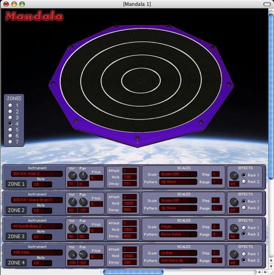 Synesthesia Intros Mandala 2.0 High Definition Drum And Synthesizer