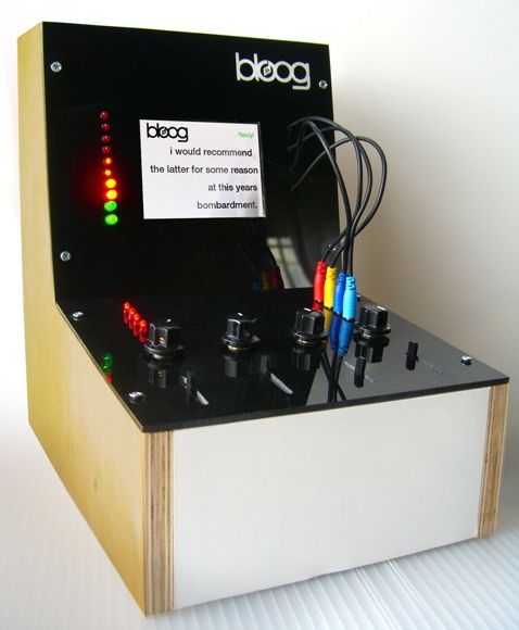 Bloog synthesizer