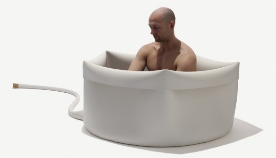 Moby Gets Naked In The Rubber Tub