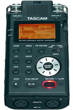 tascam-dr-100-portable-audio-recorder-photo