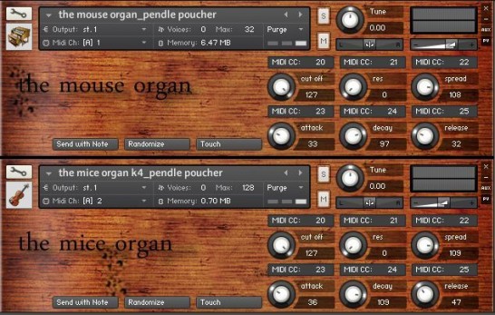 mouse-organ