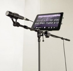 iKlip iPad mic stand adapter