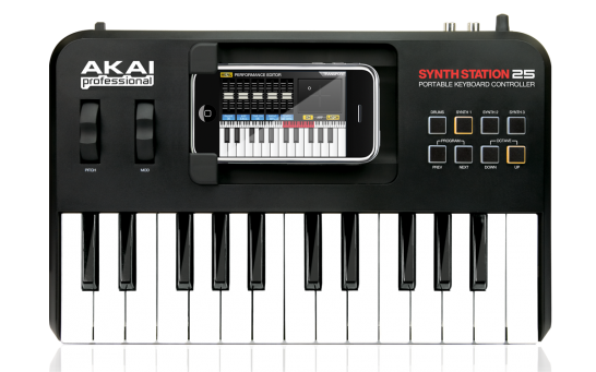 Akai Synthstation25 iPhone MIDI Controller