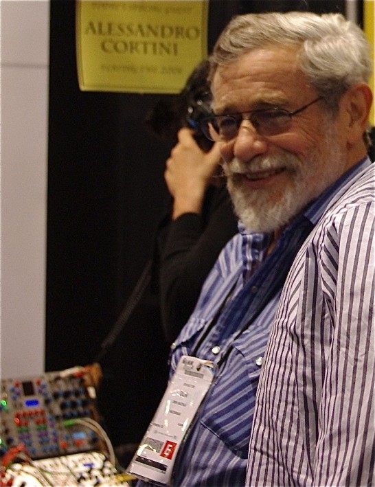 Don Buchla Smiles at the 2011 NAMM Show