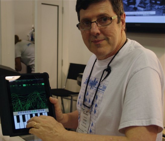 Fairlight CMI synthesizer on iPad
