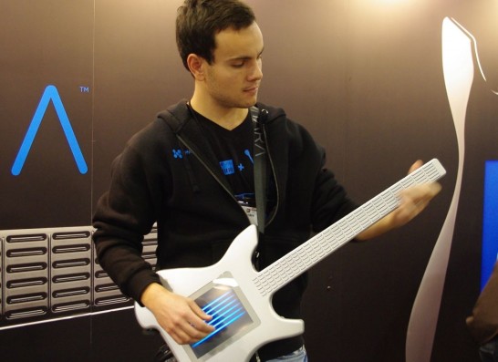 Misa Kitara digital guitar at 2011 NAMM Show