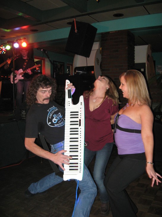 Keytar Chick Magnet