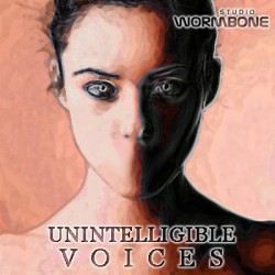 unintelligible voices sample library