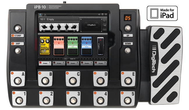 Ipb Digitech DigiTech Intros iPB-10 iPad Effects Pedalboard – Synthtopia