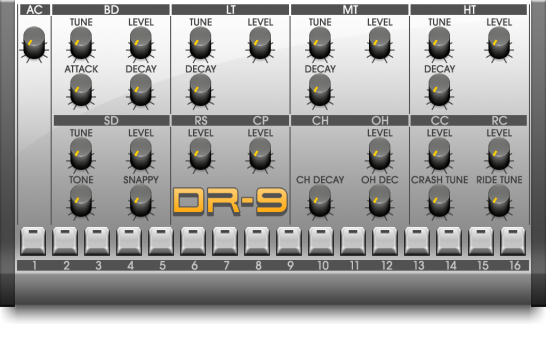 DR-9-ipad-drum-machine Roland TR-909 coming to Rhythm Studio