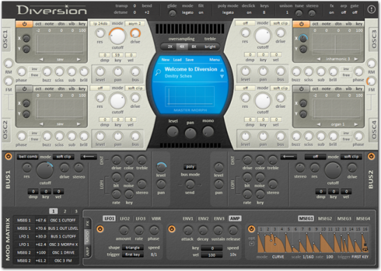 Diversion VST synthesizer for Windows