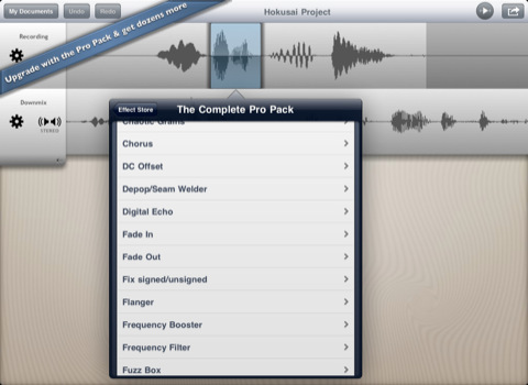 Free audio editor for iPad & iPhone