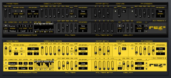 Free synth for WIndows, Rez 3
