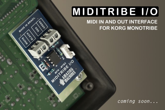 Miditribe io midi in out
