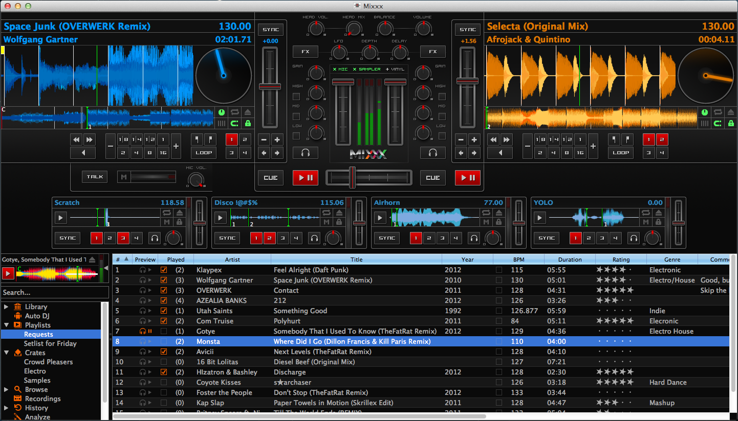 download free dj mixing software