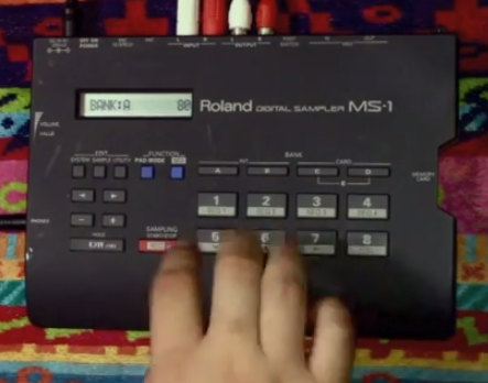 Roland MS-1 Digital Sampler Jam Session – Synthtopia