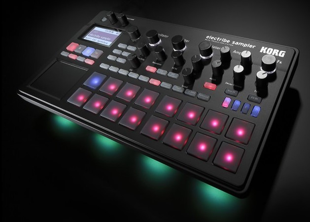 Korg Electribe Sampler Music Production Station Offers Sampling Synthesis Live Integration