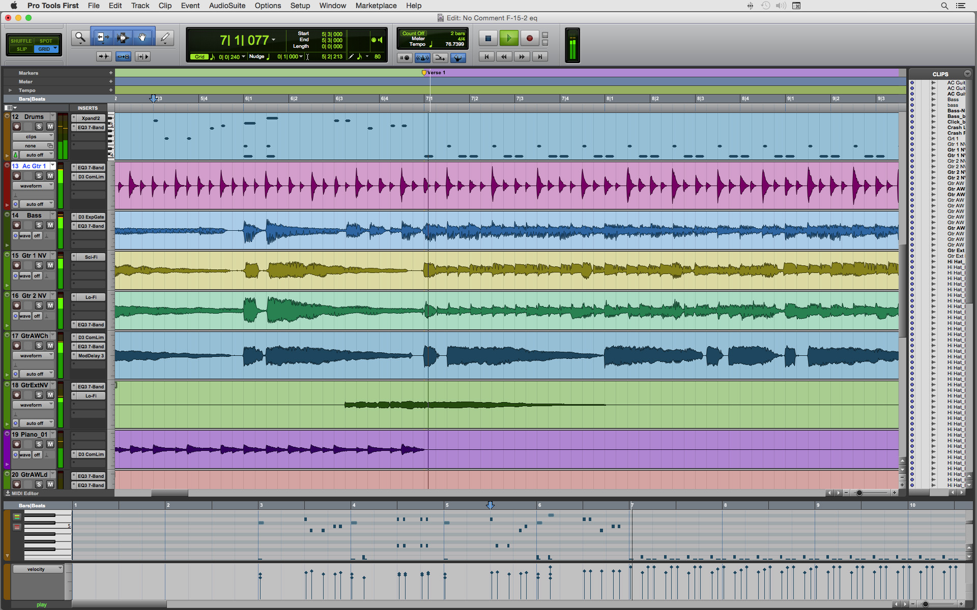 Pro Tools Sample Picture Pro Tools First Edit full – Synthtopia