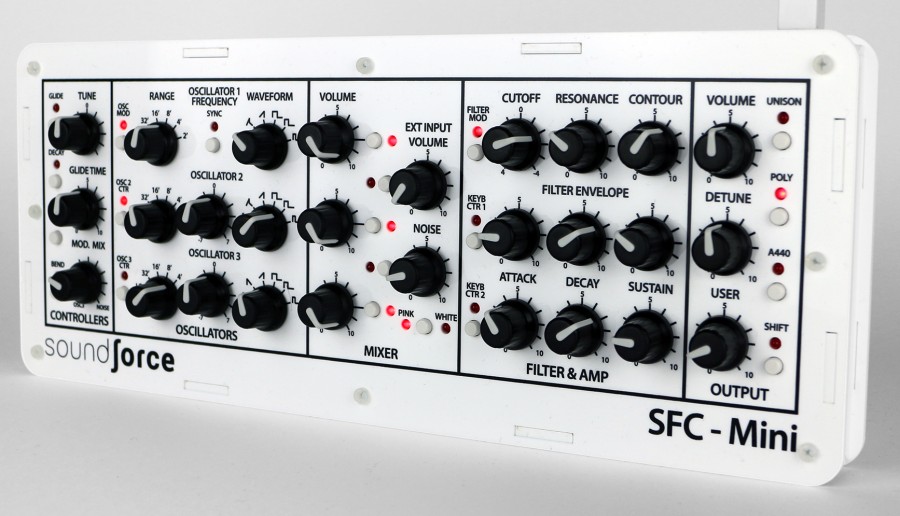 Sfc Mini SoundForce SFC-Mini Minimoog-Style MIDI Controller Now Available To ...