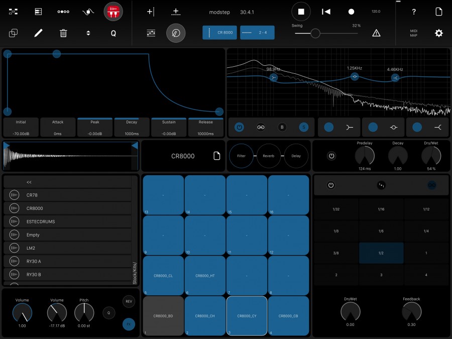 Modstep A ‘Full-Blown’ MIDI Sequencer For iPad – Synthtopia