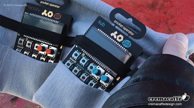 GoPocket is the dream companion of all Pocket Operator owners! It will keep your micro synths cozy and safe while you are on the move, unfolding in style only once at destination. http://cremacaffedesign.com