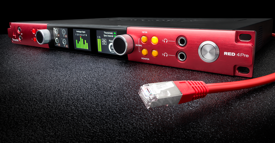 Kredsløb Habitat designer Focusrite Intros 58-in, 64-out Red 4Pre Flagship Audio Interface –  Synthtopia