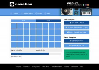 Novation_Circuit_Components_Sample_Import_screenshot