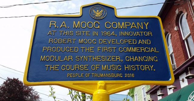 R. A. Moog Historical Marker