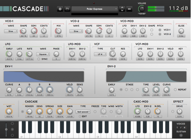 cascade-synthesizer