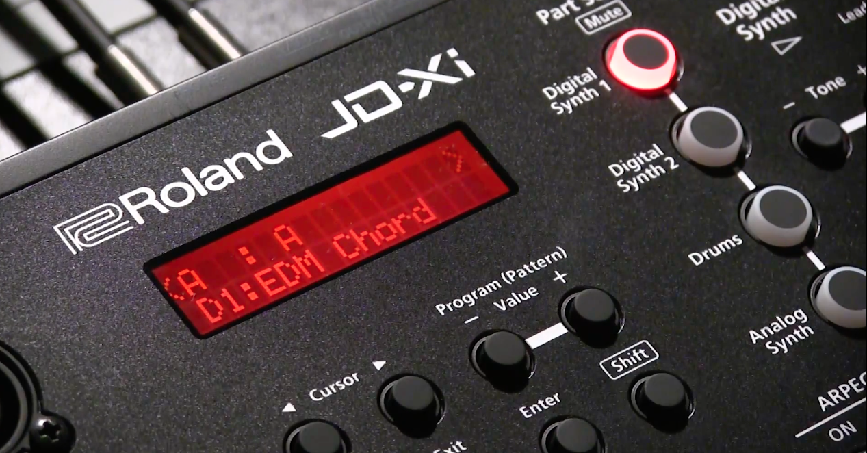 Roland JD-Xi Update Adds Side Chain Compression, Shuffle & More 