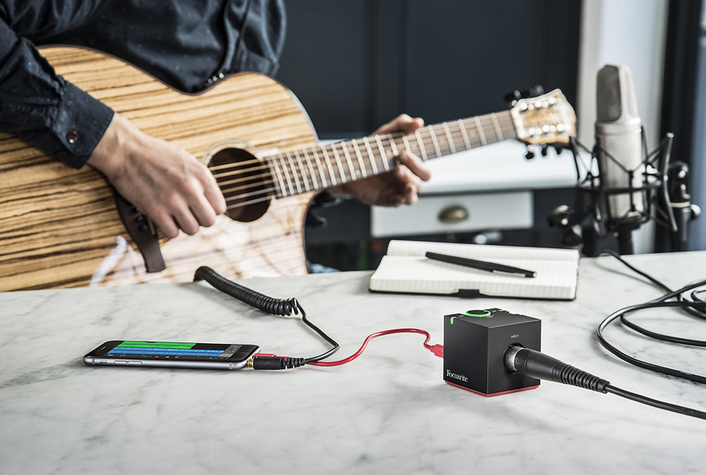 Focusrite iTrack One Pre Records High-Resolution Audio Straight To ...