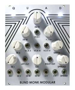 Modular Crossfader Blind Monk Modular Intros Quad Four-Channel Crossfader For Eurorack ...