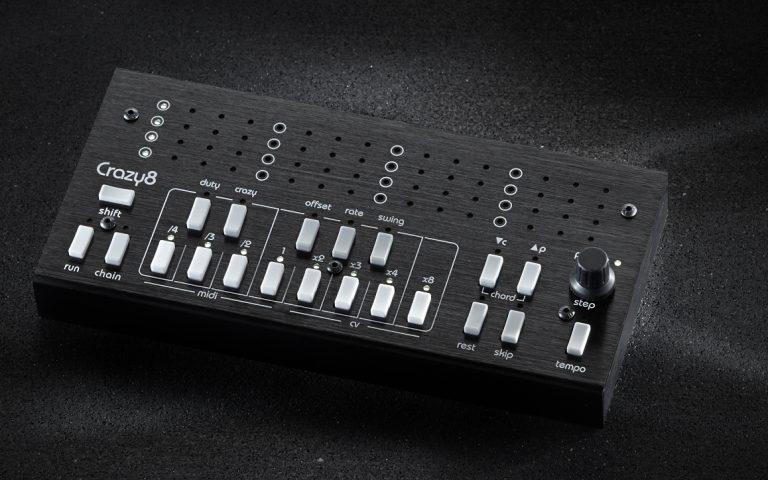 Twisted Electrons Crazy8 MIDI Sequencer – Synthtopia