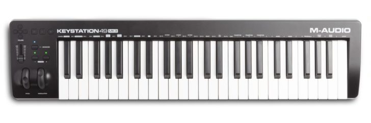 M Audio Intros New Keystation Mk3 Usb Midi Keyboard Controller Series Synthtopia