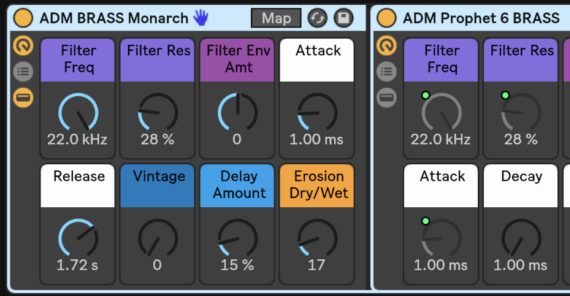 Free Synth Brass Ableton Live Pack – Synthtopia