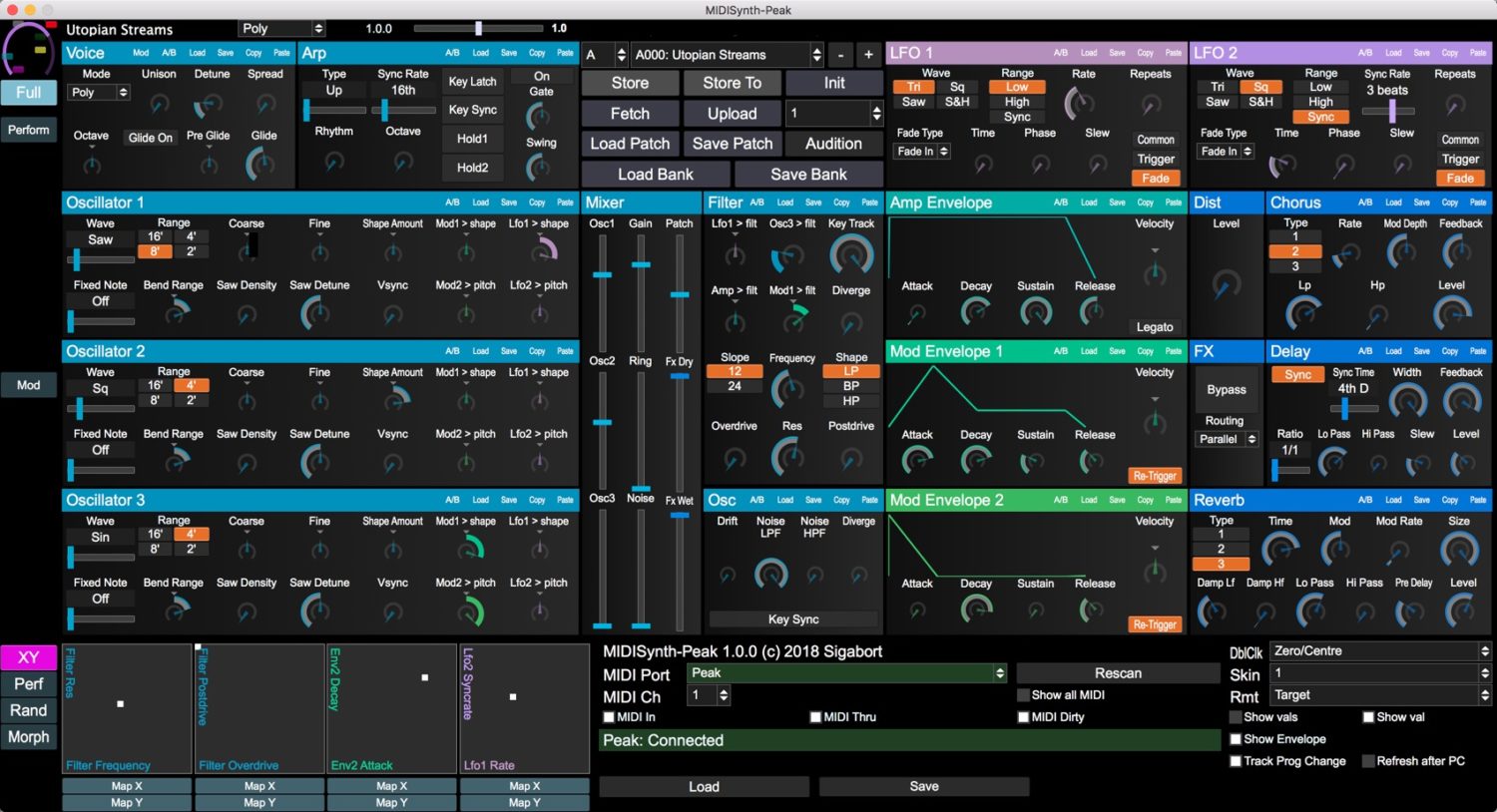 Standalone Novation Peak Patch Editor (Unofficial) – Synthtopia