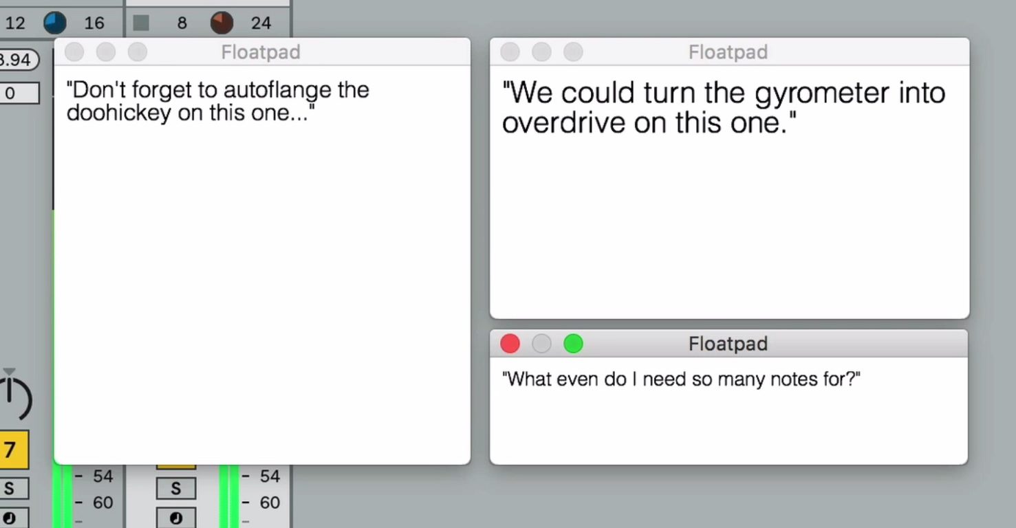 Live Notepad NTPD Adds A Simple Notepad To Ableton Live – Synthtopia