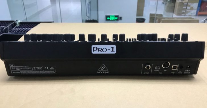 Behringer Pro-One Clone Moves To Production With $299 Target Price