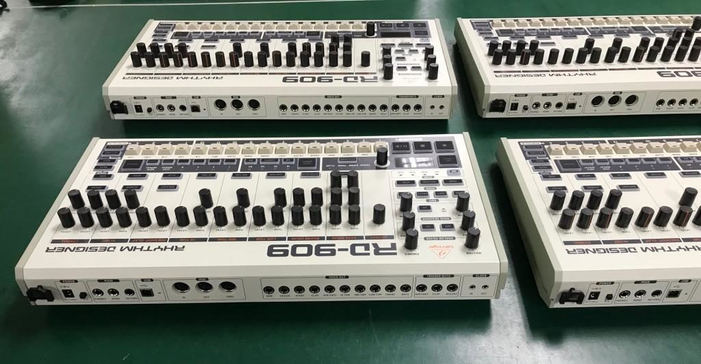 TR-909 Inspired Behringer RD-9 Drum Machine 'Finally Shipping